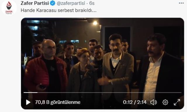 'Sessiz İstila' kısa filmini yayınladığı için gözaltına alınan Hande Karacasu serbest bırakıldı