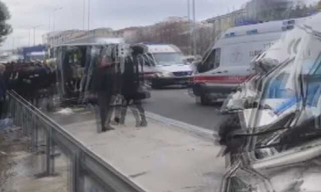 İstanbul Silivri'de zincirleme kaza! 27 yaralı var