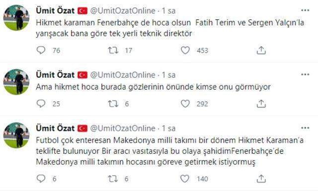 Ümit Özat'tan Fenerbahçe'ye hoca önerisi: Hikmet Karaman gözlerinin önünde kimse görmüyor