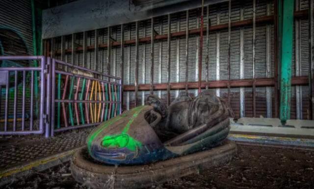 Bölge halkı panik içinde anlattı: Terk edilmiş lunaparktan gece gizemli sesler yükseliyor