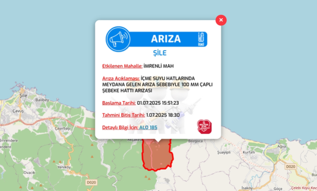 İstanbul ŞİLE su kesintisi! 1-2 Haziran İSKİ Şile su kesintisi ne zaman bitecek, sular ne zaman gelecek?