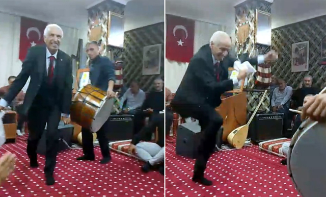 Sıra gecesinde çekilen anlar