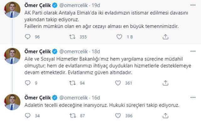 Son Dakika! AK Parti'den Elmalı'da iki kardeşin istismarına ilişkin davayla ilgili açıklama: Faillerin en ağır cezayı alması en büyük temennimiz