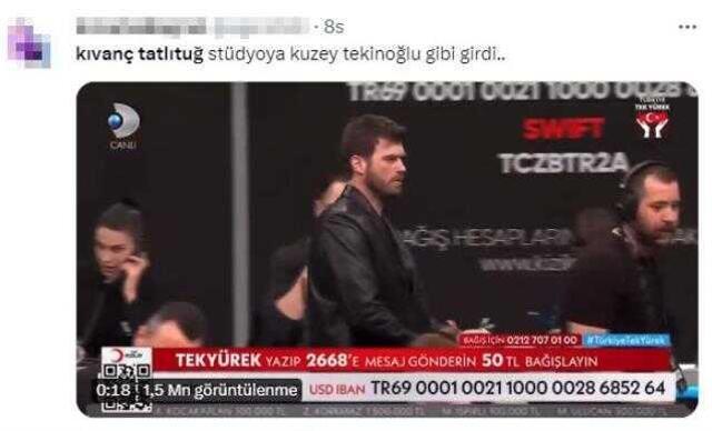 Türkiye Tek Yürek Kampanyası'na katılan Kıvanç Tatlıtuğ, üzüntüsünü dile getirdi: Hayatım boyunca kalbim bu kadar acımadı