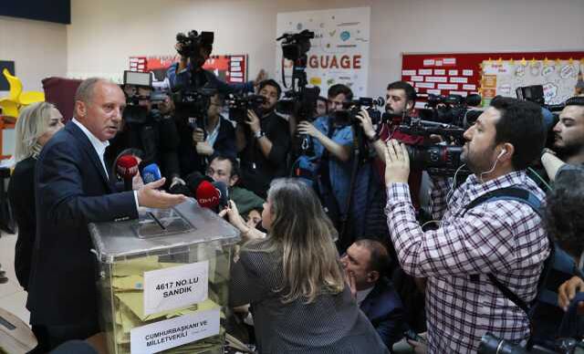 İnce oyunu kullandığı sandığın başında konuştu: Eski arkadaşlarım dahil herkese dava açacağım
