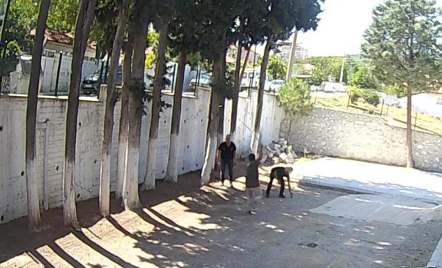 Belediye Başkanı, zabıtaların sırtında sopa kırdı