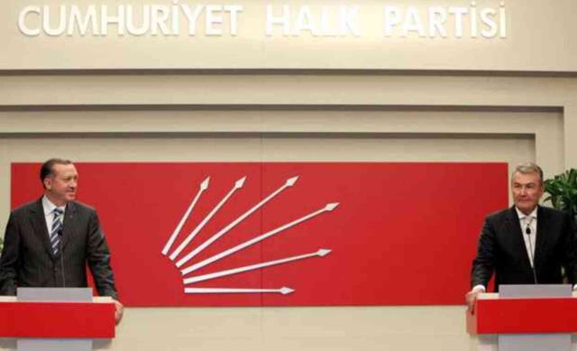 Cumhurbaşkanı Erdoğan, CHP Genel Merkezi'nde! Özgür Özel kapıda karşıladı