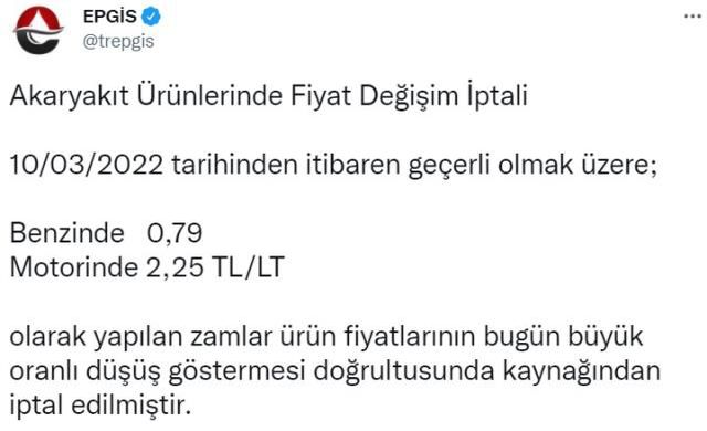 Mazot indirim var mı? Mazotta indirim olacak mı 2022? Mazota indirim gelecek mi? İşte güncel mazot fiyatları!