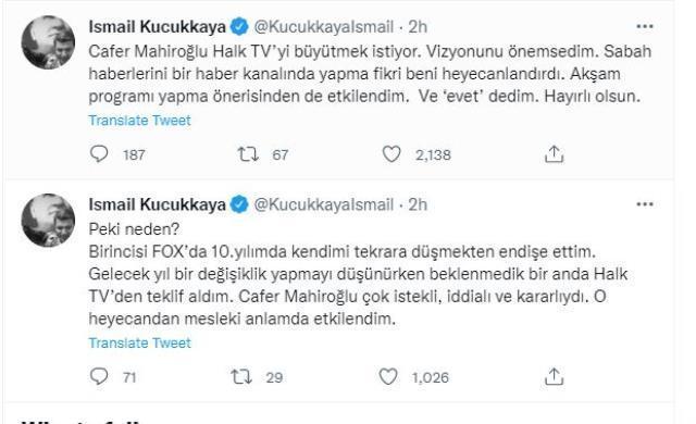 FOX TV'den Halk TV'ye 3 milyon dolara geçtiği söylenen İsmail Küçükkaya sessizliğini bozdu
