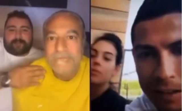 Cristiano Ronaldo ile canlı yayın yaptığını sanan Mehmet Ali Erbil dalga konusu oldu