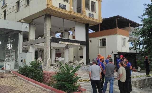 Kahramanmaraş'ta Ağır Hasarlı Bina Faciası