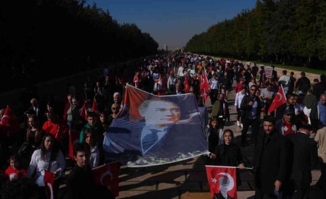 29 EKİM ANITKABİR'DEN GÖRÜNTÜLER
