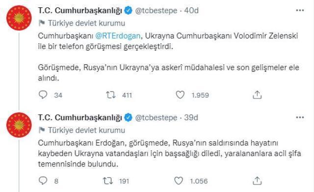 Son Dakika: Ukrayna Cumhurbaşkanı Zelenski, Türkiye'nin Rus gemilerine boğazları kapatma talebini yeniledi