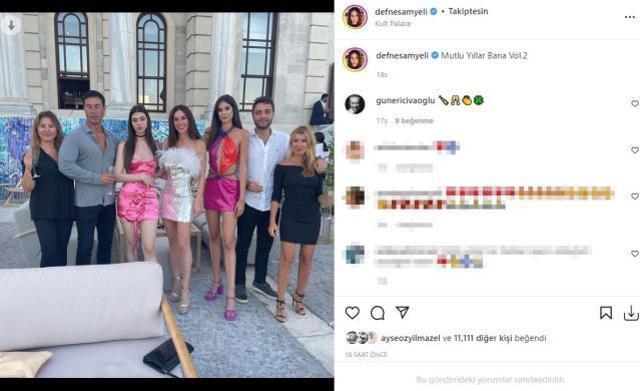 50. yaşını kutlayan Defne Samyeli, paylaştığı fotoğrafta kızı ve kardeşini adeta harcadı