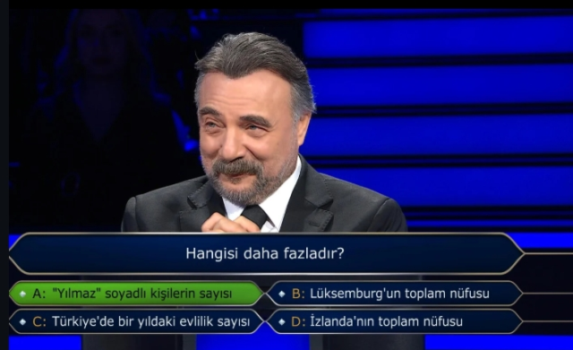 Hangisi daha fazladır (Kim Milyoner Olmak İster)?