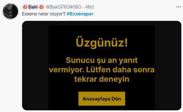 EXXEN'e tepki çok büyük! Bazı kullanıcılar parasını ödedikleri halde Beşiktaş-Dortmund maçını izleyemiyor