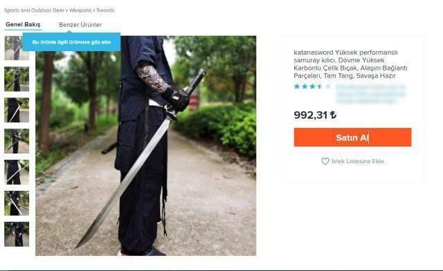 Başak Cengiz cinayetinde kahreden detay! Samuray kılıçları yasak olmasına rağmen internetten satılıyor