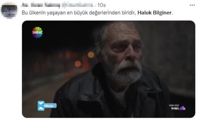 Yıllar sonra ekrana dönen Haluk Bilginer, Baba dizisindeki performansıyla alkış topladı