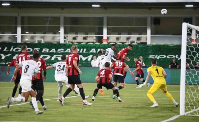 Gaziantep FK, son dakika golüyle Bodrum FK'yi 1-0 yendi