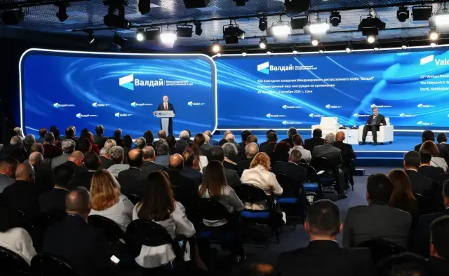 Valdai toplantısından bir kare