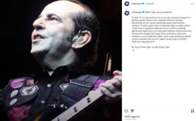 Özkan Uğur'un ailesinden ilk açıklama: Hepimizin başı sağ olsun