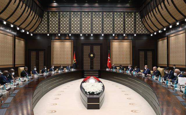 Cumhurbaşkanı Erdoğan: Angola ile ticaret hacmi hedefimiz ilk etapta 500 milyon dolara ulaşmak