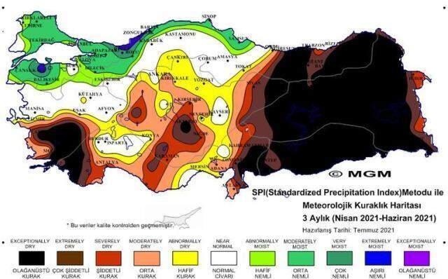 Konya Havzası'nda yaşanan kuraklık nedeniyle un, buğday ve hayvan yemi fiyatlarında artış bekleniyor