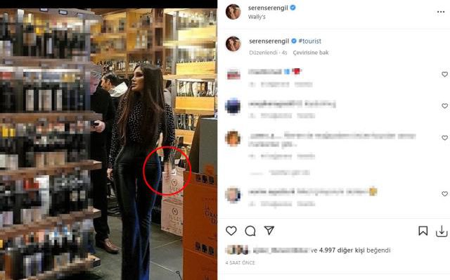 Photoshop'un dozunu kaçıran Seren Serengil, önce Demet Akalın'ı tanınmaz hale getirdi sonra yanlışlıkla kendi elini sildi