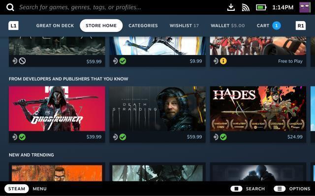 Steam Deck kütüphanesinde yüzden fazla oyun olacağı bildirildi