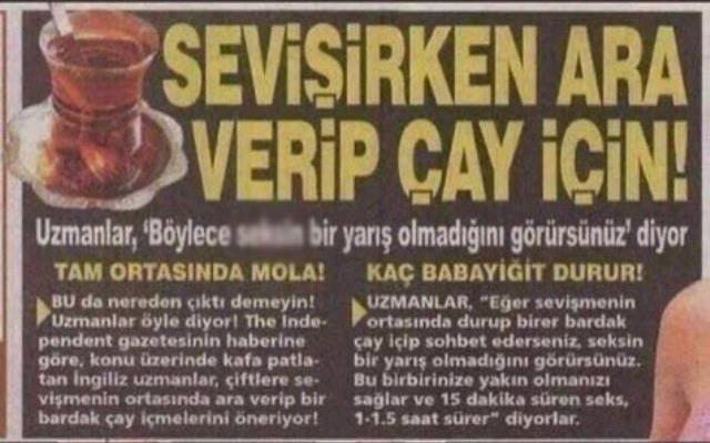 Uzmanlardan cinsel ilişkiye giren çiftlere hayati uyarı: Ara verip çay için