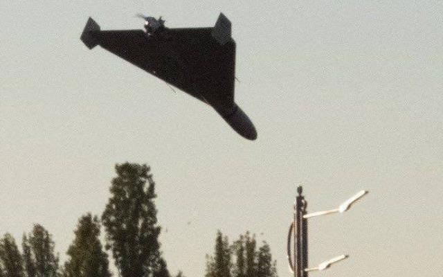 İran'ın kamikaze drone'ları Kiev'i böyle vurdu! Ukrayna ordusunun silahla müdahalesi sonuç vermedi