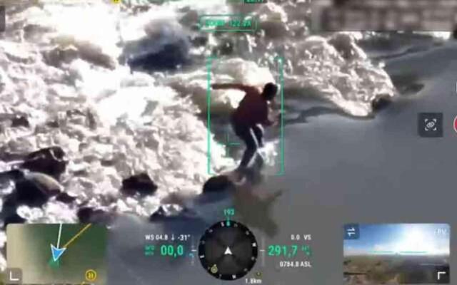 Kaçan hükümlü uyuşturucu taciri dron yardımı ile yakalandı