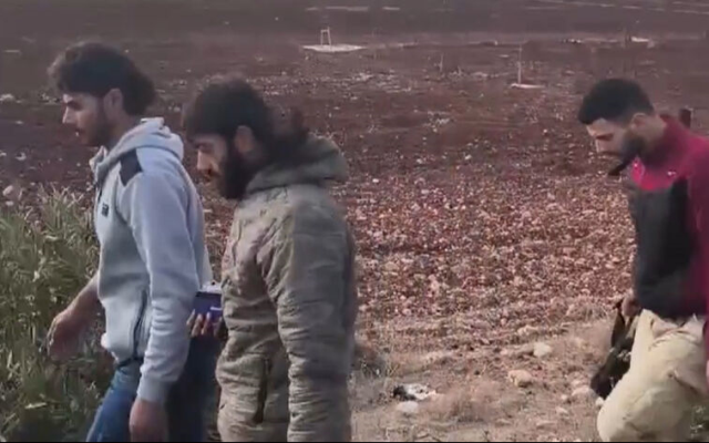Ülkeden kaçmaya çalışan Esad askerleri böyle yakalandı