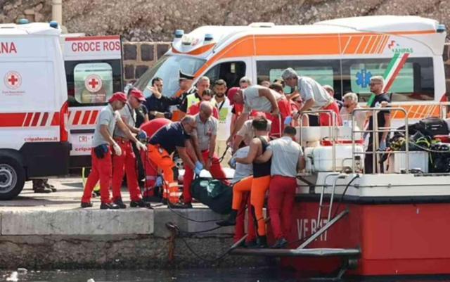 Sicilya açıklarında fırtına sonucu lüks yat battı: 1 kişi öldü, 6 kişi kayboldu