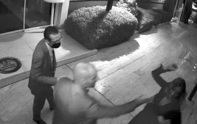 Eski sevgilisi, genç kadın eğlence mekanından kaçırdı! O anlar kamerada