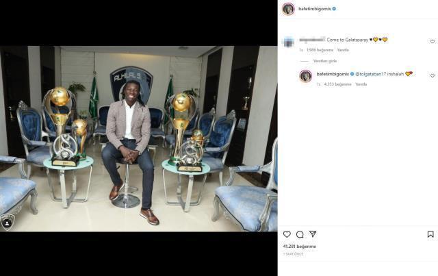 Galatasaray mı Beşiktaş mı? Rengini belli eden Gomis transferin fitilini sosyal medyadan yaktı