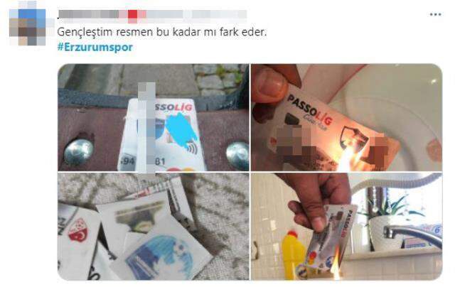 Erzurumspor'a yeniden başkan seçilen Ömer Düzgün'ü protesto eden taraftarlar gündeme oturdu