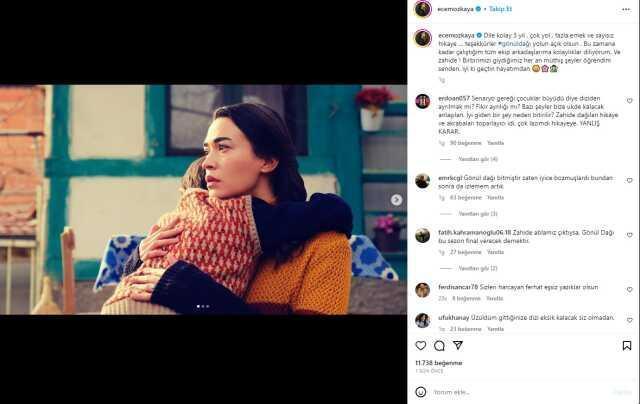 Ecem Özkaya diziden ayrıldı mı? Ecem Özkaya Gönül Dağı'ndan neden ayrıldı?