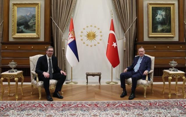 Sırbistan Cumhurbaşkanı Vucic, Türkiye ziyaretinde en etkilendiği olayı Erdoğan'a anlattı