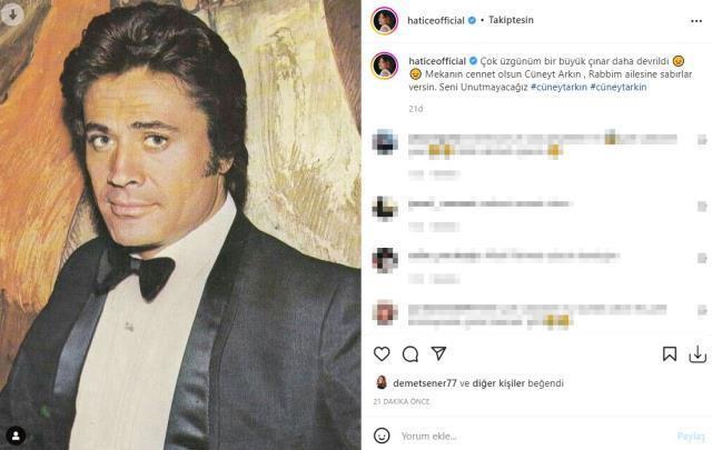 Cüneyt Arkın'ın ölümü sanat dünyasını yasa boğdu! Ünlülerden peş peşe paylaşımlar geldi