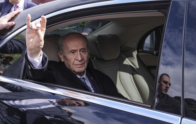 MHP lideri Bahçeli, 66 gün sonra ilk kez görüntülendi