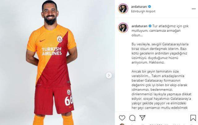 Arda Turan, ağır eleştiri ve hakaretlere verdiği cevapla taraftarın kalbini kazandı