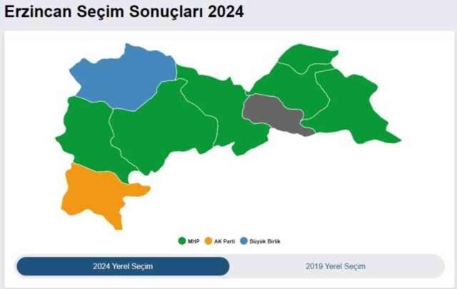 2024 ERZİNCAN YEREL SEÇİM SONUÇLARI | Erzincan'da hangi parti, kim önde? MHP mi CHP mi kazanıyor?
