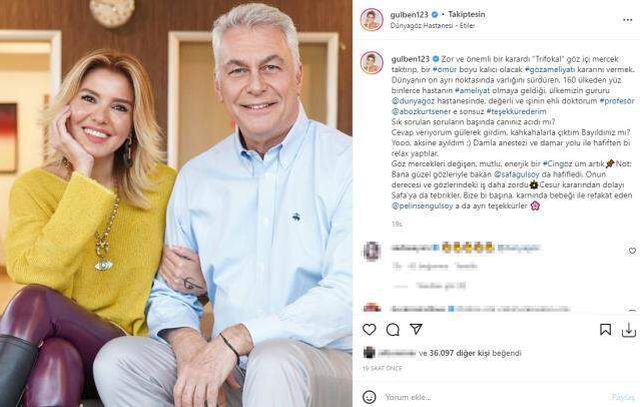 Gülerek girdi, kahkaha atarak çıktı! Gülben Ergen gözlüğü bıraktı