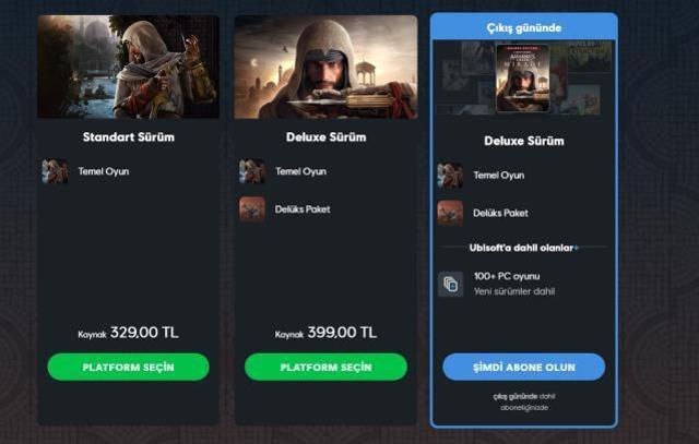 Assassin's Creed Mirage çıkış tarihi ve fiyatı açıklandı