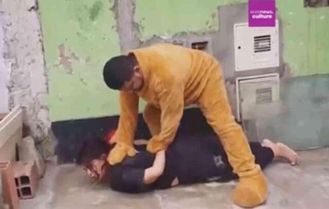 Peru'da Sevgililer Günü'nde ayı kostümlü polis operasyonu