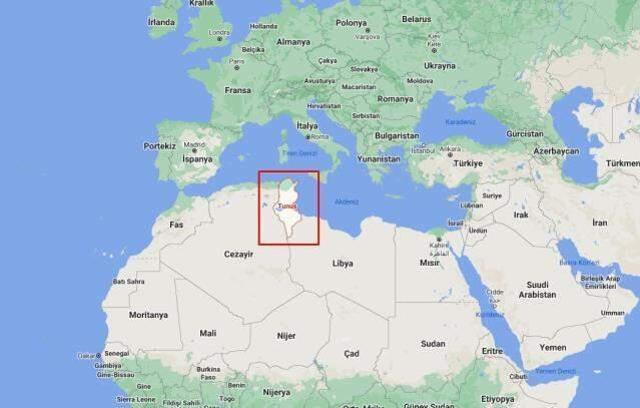 Tunus nerede? Tunus hangi kıtada, haritadaki yeri neresi? Tunus hangi ülkedir?