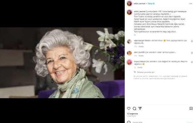 Yeşilçam efsane sesini kaybetti! Usta sanatçı Jeyan Mahfi Tözüm yaşamını yitirdi