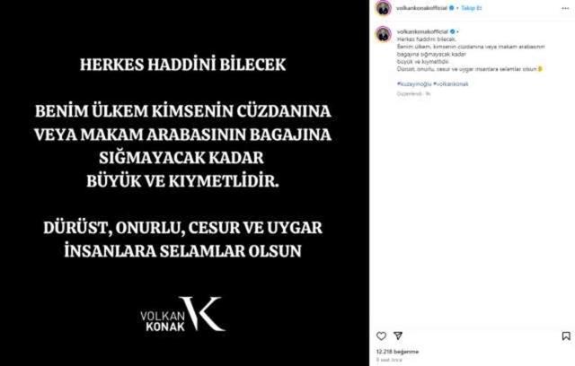Diyanet'in suç duyurusunda bulunduğu Volkan Konak'tan bir olay yaratacak açıklama daha