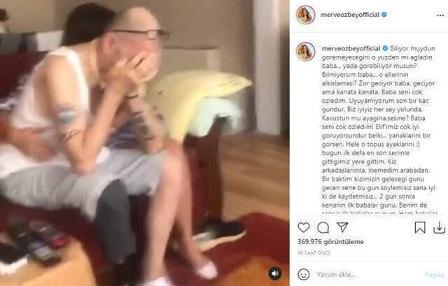Merve Özbey'in vefat eden babasıyla ilgili paylaşımı herkesi duygulandırdı